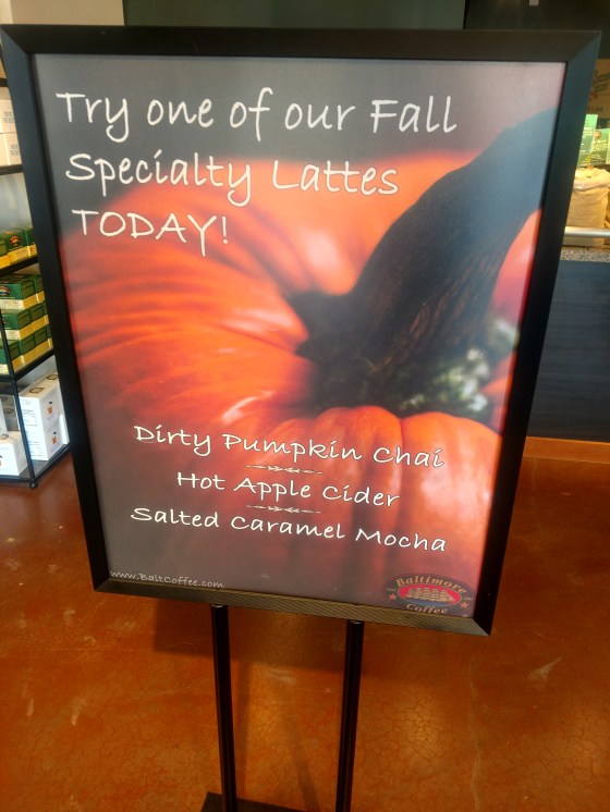 BaltimoreCoffeeTeaFallSign